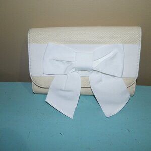 Mark & Graham Ribbon Bow Clutch NO MONO